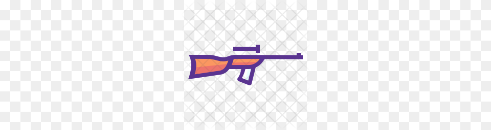 Premium Rifle Icon, Firearm, Gun, Weapon Png