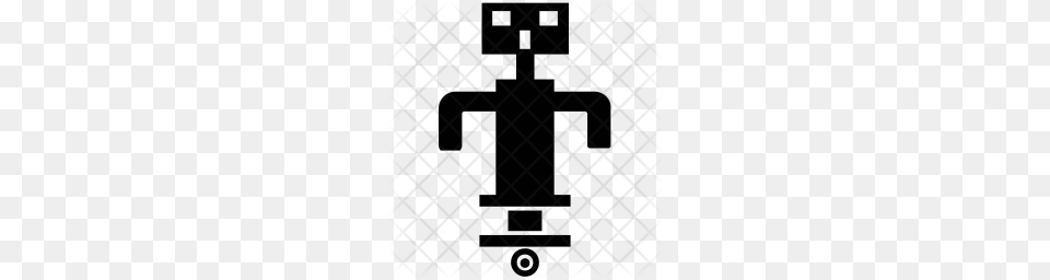 Premium Robot With Arm Icon Pattern Free Png Download
