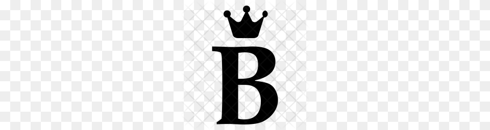 Premium Royal Alphabet Crown Letter English E Icon Png Image