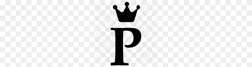 Premium Royal Alphabet Crown Letter English P Icon Download, People, Person, Pattern Free Png