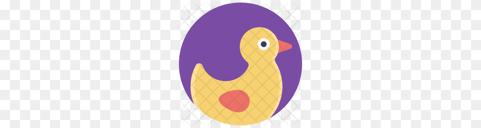 Premium Rubber Duck Icon Download, Disk, Purple, Animal, Bird Png