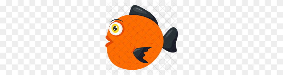 Premium Ryukin Goldfish Icon, Animal, Fish, Sea Life, Disk Png