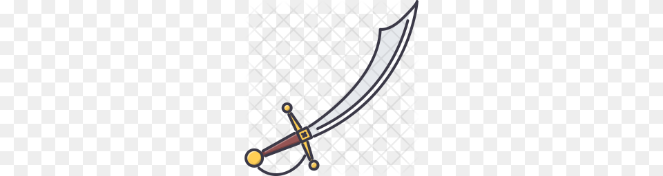 Premium Saber Icon, Sword, Weapon, Blade, Dagger Png Image