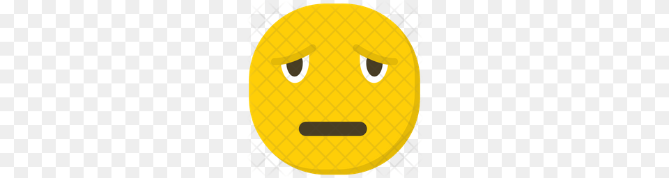 Premium Sad Emoji Icon Download, Disk Free Png