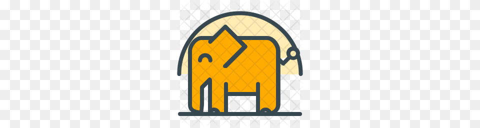 Premium Safari Icon Download, Animal, Elephant, Mammal, Wildlife Png Image