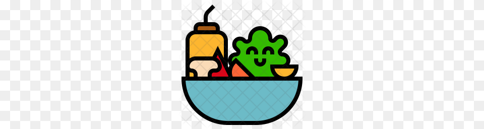 Premium Salad Bowl Icon Download, Food, Lunch, Meal Png Image