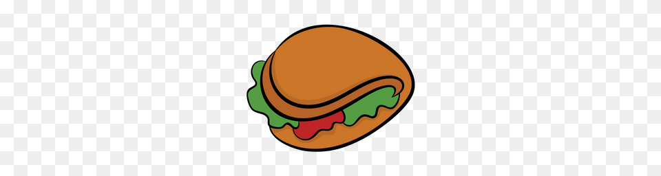 Premium Sandwich Wrap Icon Burger, Food, Disk Free Png Download
