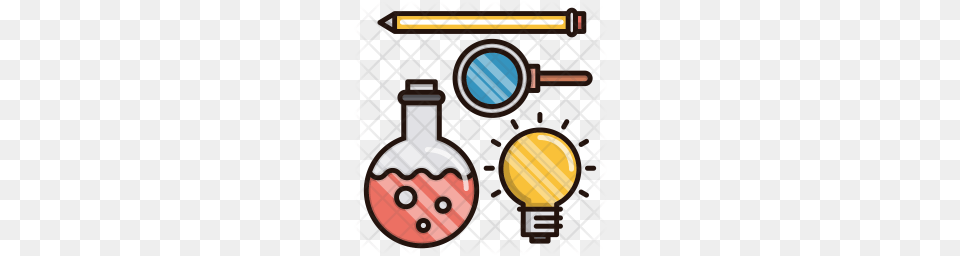 Premium Science Equipment Icon Download, Light Png
