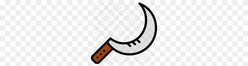 Premium Scythe Icon Download, Blade, Dagger, Knife, Weapon Png Image