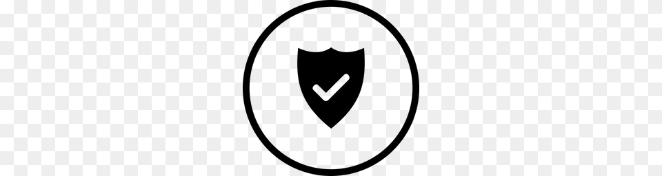Premium Secure Shield Defence Defense Security Icon Download, Gray Png Image