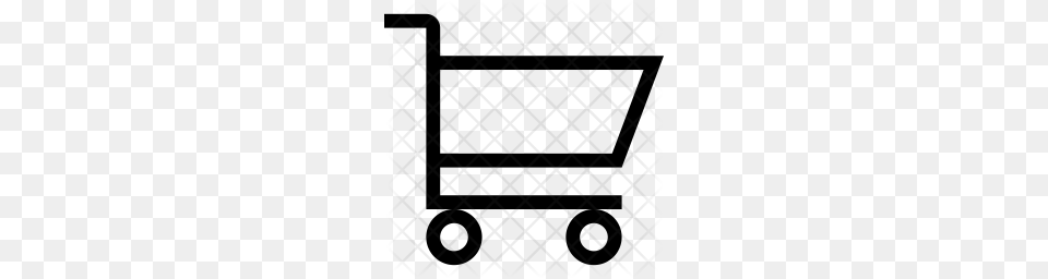 Premium Shopping Cart Icon, Pattern, Home Decor Free Png Download