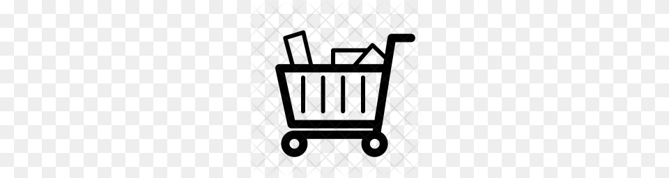 Premium Shopping Cart Icon Download, Pattern Free Png