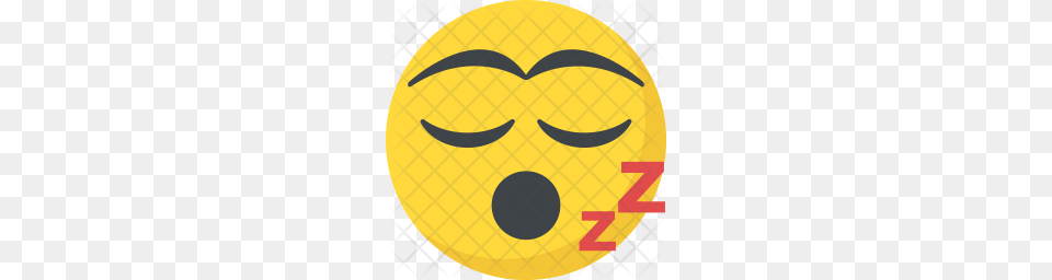 Premium Sleepy Face Icon Png