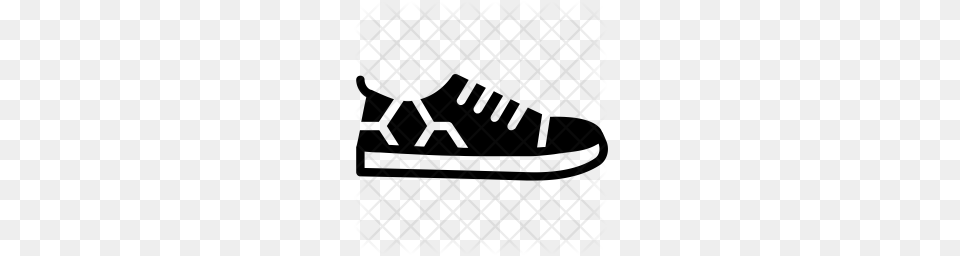 Premium Sneakers Icon Download, Pattern, Texture Free Transparent Png