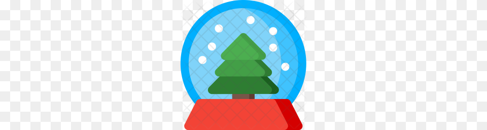 Premium Snow Globe Christmas Tree Winter Icon Download, Plant, Fir, Outdoors, Christmas Decorations Png