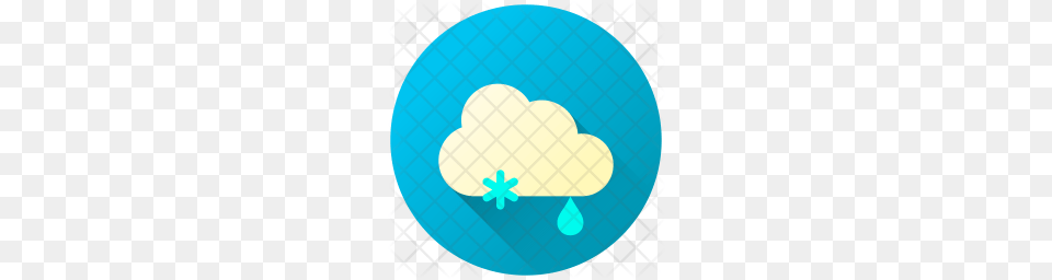Premium Snowfall Rainfall Icon Download, Nature, Outdoors, Balloon, Snow Free Transparent Png