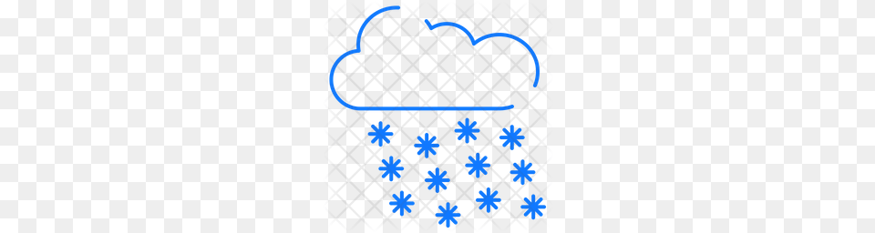 Premium Snowfalling Icon Download, Pattern, Outdoors Png Image