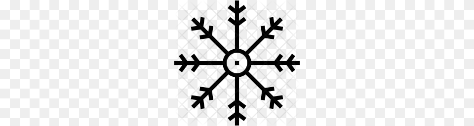 Premium Snowflake Icon Download, Pattern, Texture Png Image