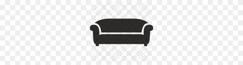 Premium Sofa Icon Download, Couch, Furniture, Bulldozer, Machine Png