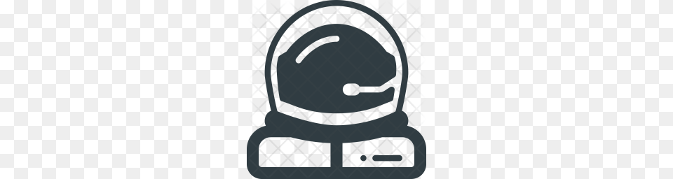 Premium Spacesuit Icon Download, Helmet, American Football, Football, Person Png