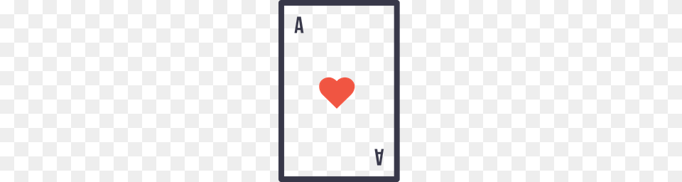 Premium Spade Ace Card Icon Heart, Blackboard Free Png Download