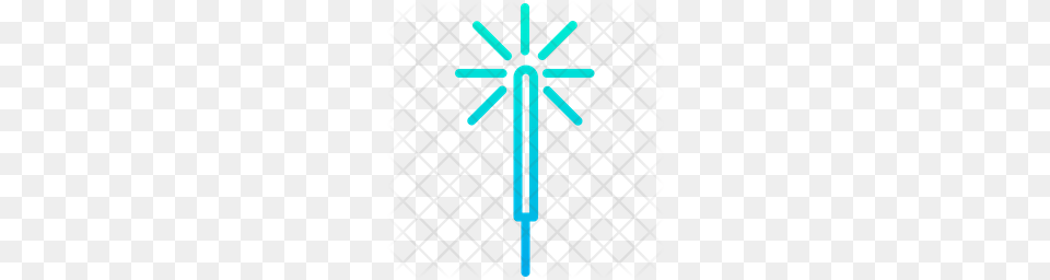 Premium Sparklers Icon Download, Cross, Symbol, Outdoors, Nature Png Image