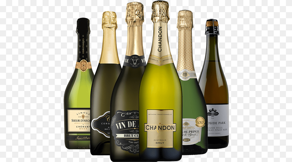 Premium Sparkling Mixed Dozen Champagne, Alcohol, Beverage, Bottle, Liquor Free Png Download
