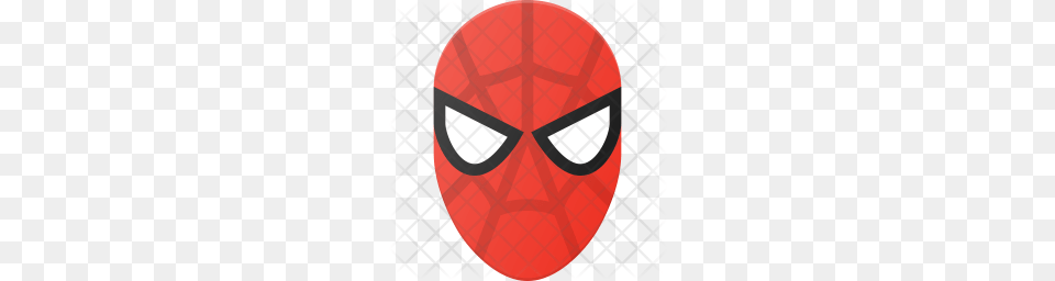 Premium Spiderman Icon Mask Free Png Download