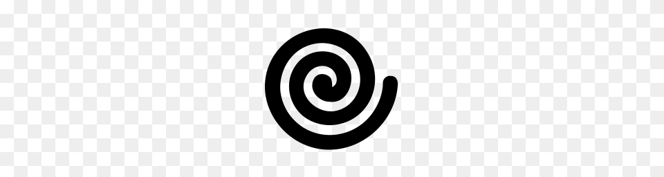 Premium Spiral Icon, Gray Free Transparent Png