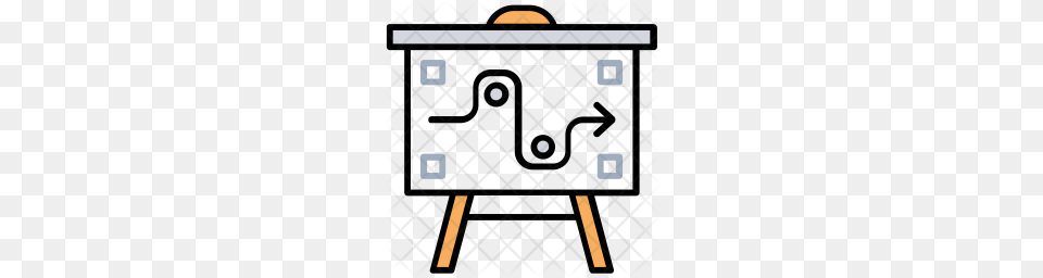 Premium Strategic Plan Icon Download, Qr Code, Furniture Free Transparent Png