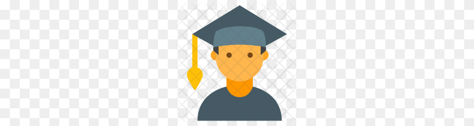 Premium Student Icon Download, Graduation, People, Person, Baby Png Image