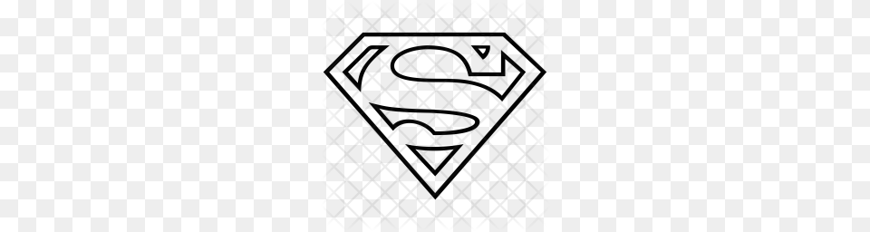 Premium Superman Icon Download, Pattern Free Transparent Png