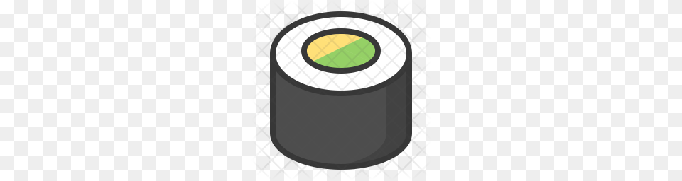 Premium Sushi Roll Icon Download, Disk Free Png