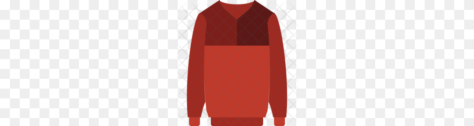 Premium Sweater Icon Download, Sweatshirt, Clothing, Knitwear, Long Sleeve Free Transparent Png