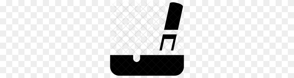 Premium Tabletop Ashtray Icon, Pattern Free Transparent Png