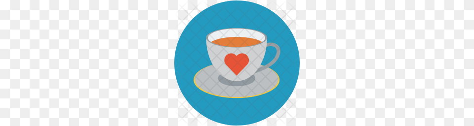 Premium Tea Icon Formats, Saucer, Cup, Food, Dessert Free Png Download