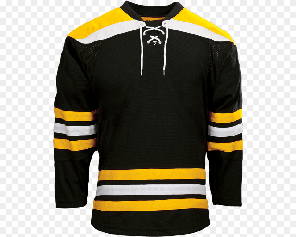 Premium Team Jersey Boston Bruins Jersey Blank, Clothing, Long Sleeve, Shirt, Sleeve Free Png