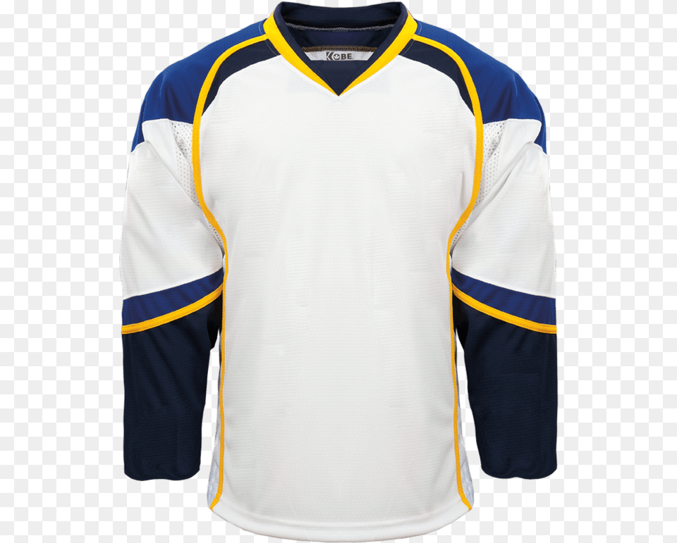 Premium Team Jersey St Louis Blues White St Louis Blues Jersey White, Clothing, Shirt, Adult, Male Free Png