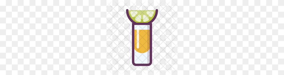 Premium Tequila Shots Lick Sip Suck Drinks Bar Lemon Icon, Food, Fruit, Plant, Produce Png Image