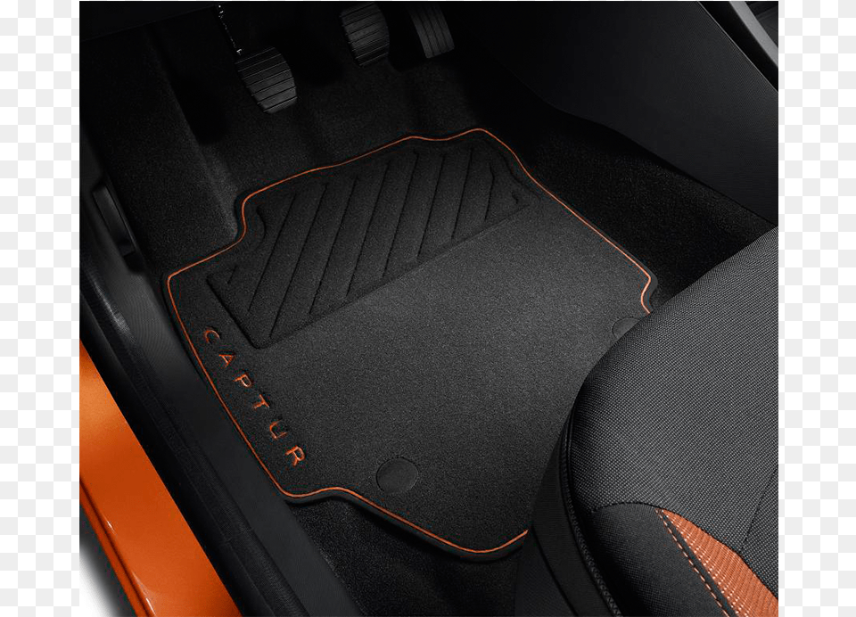 Premium Textile Floormat Orange Car Seat Cover, Transportation, Vehicle, Home Decor, Mat Png Image