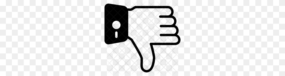 Premium Thumbs Down Icon Pattern, Texture Free Png Download