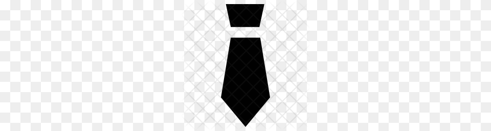 Premium Tie Icon Formats, Accessories, Formal Wear, Necktie, Silhouette Free Png Download