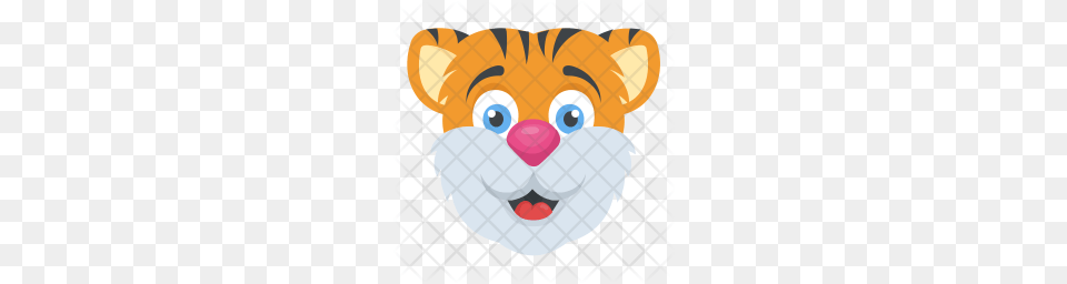 Premium Tiger Icon, Face, Head, Person Free Transparent Png