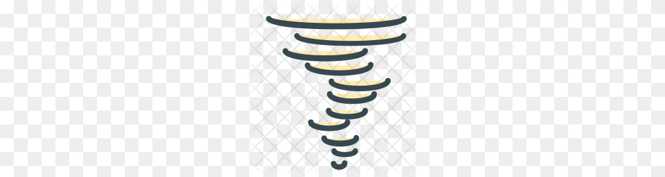 Premium Tornado Icon Coil, Spiral, Machine Free Png Download