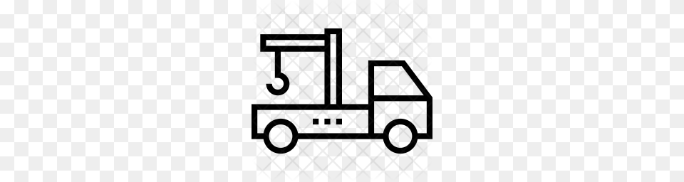 Premium Tow Truck Icon Pattern, Texture Free Png Download