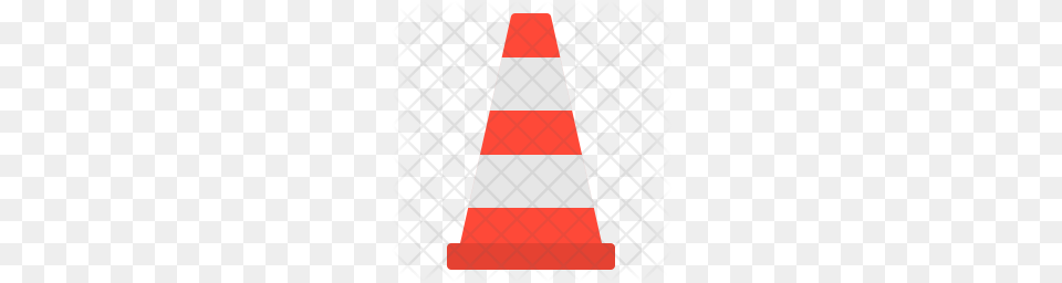 Premium Traffic Cone Icon, Fence, Dynamite, Weapon Free Png Download
