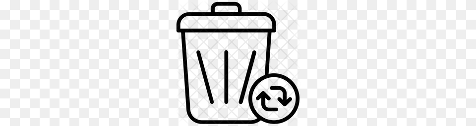 Premium Trash Recycling Icon Download, Pattern, Home Decor, Blackboard Free Png