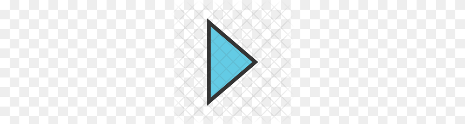 Premium Triangle Right Icon Download Png