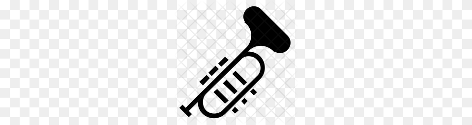 Premium Trumpet Icon Download, Pattern, Texture Free Transparent Png