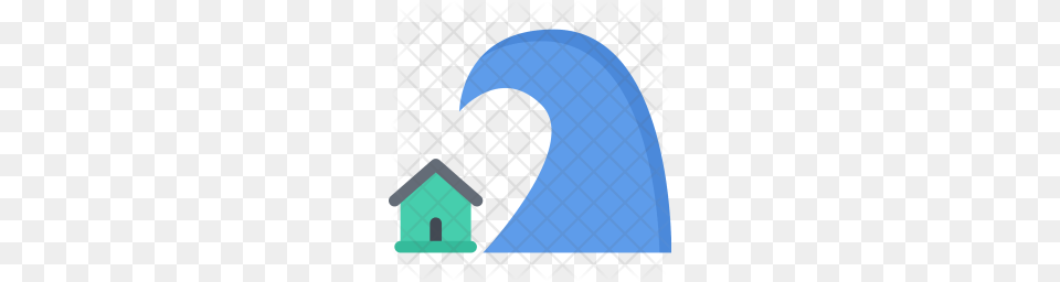 Premium Tsunami Icon Download, Dog House, Outdoors Free Transparent Png